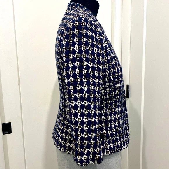 NWT Banana Republic Tweed Blazer 3/4 Sleeve |Size 8 - Picture 4 of 11